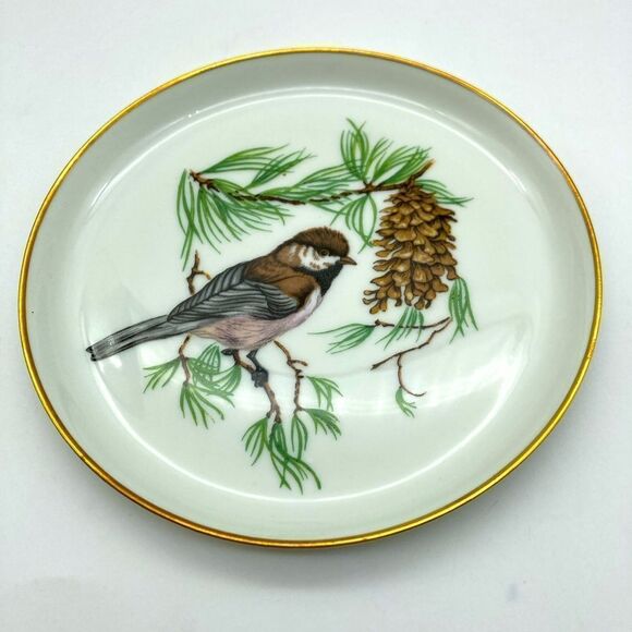 Vignaud Limoges France Set of 5 Plates - Picture 6 of 8